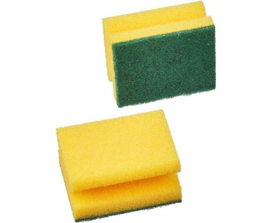 Губки для мытья посуды Luscan 90x70x38 мм, 2 шт 550008 