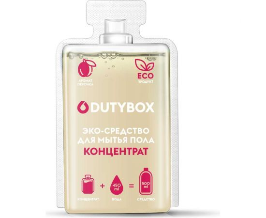 Концентрат - средство для мытья пола DUTYBOX персик db-1520 