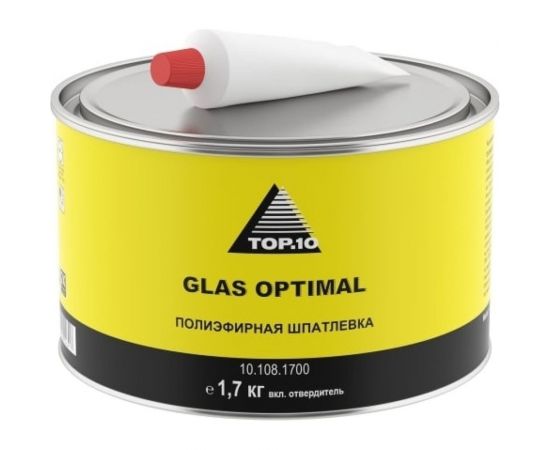Шпатлевка TOP.10 glas optimal 1,7 кг 10.108.1700 10.108.1700. 