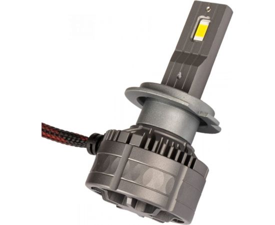 Автолампa-LED (аналог ксенона) SKYWAY H7(K40) 9-36V 40W 6000-6500K CSP3570 1-конт, белая, 2 шт., радиатор вентилятор охл. S08701033 