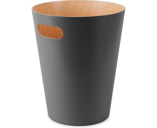 Корзина для мусора Umbra Woodrow 7.5 л, серая 082780-618 