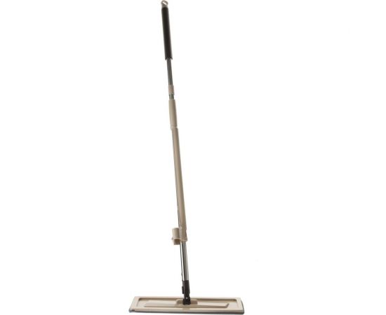 Съемная швабра VETTA 360 с отжимом и щеткой для чистки, доп насадка 35 см, ручка 120 см 444-316 