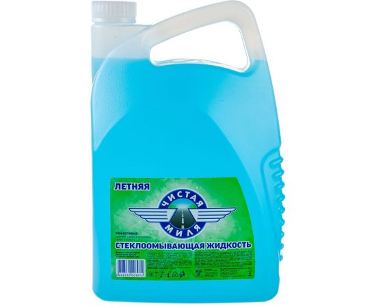 Жидкость в бачок омывателя Чистая Миля летняя, 4 л 430406011 