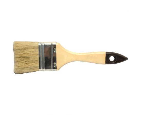 Плоская кисть 888 натуральная щетина 3 - 75 мм * 14 мм Сказка 0126050 