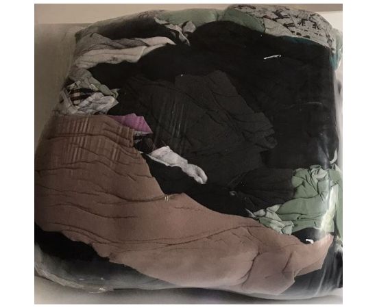 Ветошь ООО МЛ Текс х/б, цветная, трикотаж, 10 кг/упак 99-0217 