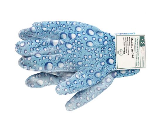 Перчатки из полиэстера КЭС, полиуретановый облив ладони, размер 10/XL 14000015 JR-09-2 – изображение 2
