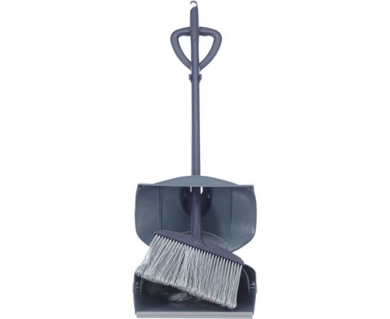 Совок-ловушка NV пластиковый, с щеткой, с крышкой NV-203B – изображение 2