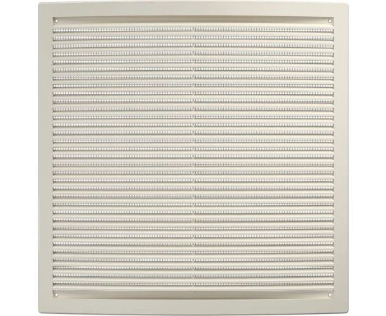 Решетка вентиляционная 3434РЦ сетка 340х340 мм пластик Ivory ERA 88-260 – изображение 2