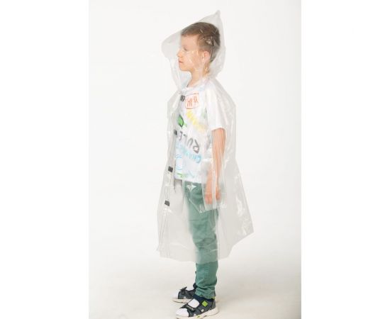 Детский плащ-дождевик Каспер 100 мкм 90 см 00010 – изображение 2