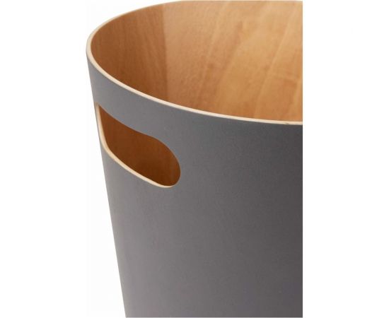 Корзина для мусора Umbra Woodrow 7.5 л, серая 082780-618 – изображение 2