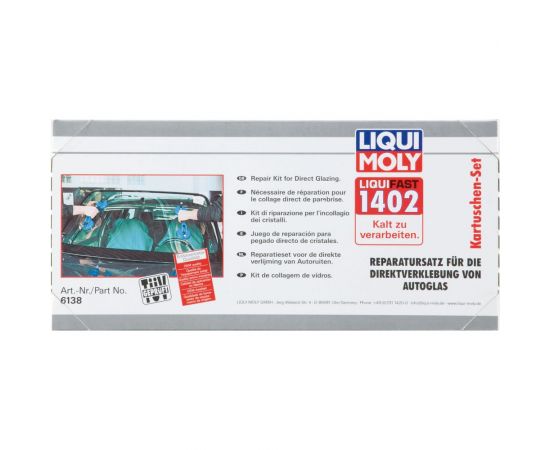 Среднемодульный набор для вклейки стекол LIQUI MOLY Liquifast 1402 6138 – изображение 2