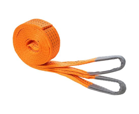 Буксировочный трос ООО ГРУС-А петля-петля, 4 т, 5 м ГА-БТ-ПП-04-05 – изображение 2