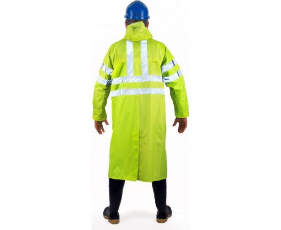 Влагозащитный плащ-дождевик с СОП БЕРТА лимонный, рост 182-188 800-52-54 – изображение 2