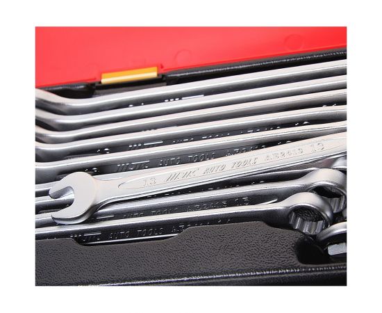 Набор комбинированных ключей JTC 6-24 мм, в кейсе, 17шт 1 JTC-K6174 – изображение 2