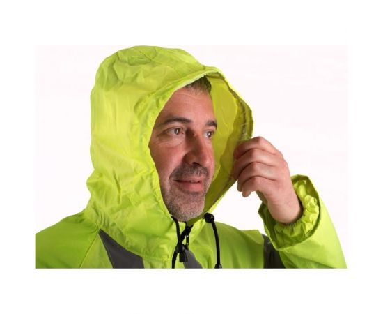 Влагозащитный плащ-дождевик с СОП БЕРТА лимонный, рост 182-188 800-52-54 – изображение 3
