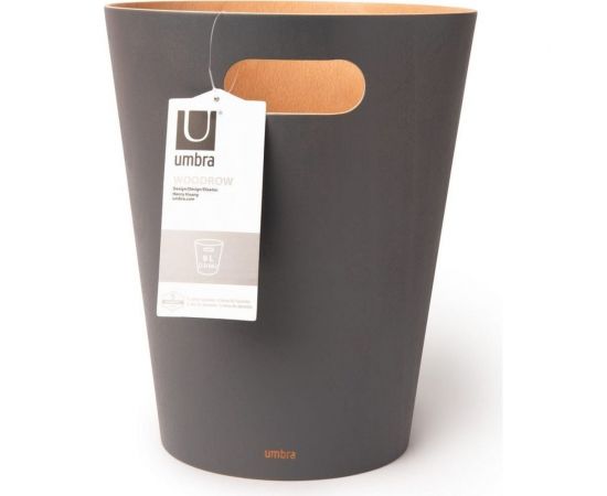 Корзина для мусора Umbra Woodrow 7.5 л, серая 082780-618 – изображение 3