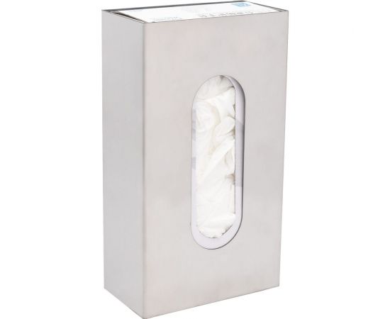 Диспенсер для перчаток ООО ЦЕНТР ПИЩЕВОГО ОБОРУДОВАНИЯ 75x132x240 мм, нерж. сталь aisi-430, толщина 1 мм D-007 – изображение 3