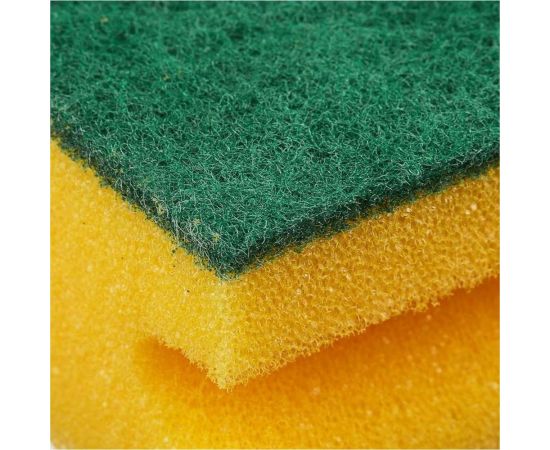 Губки для мытья посуды Luscan 90x70x38 мм, 2 шт 550008 – изображение 3