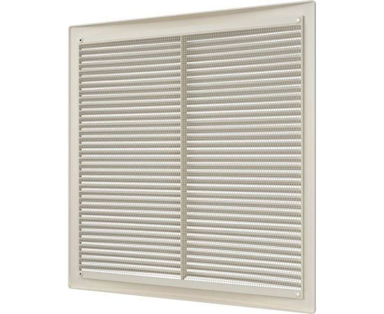 Решетка вентиляционная 3434РЦ сетка 340х340 мм пластик Ivory ERA 88-260 – изображение 4