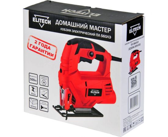 Лобзик Elitech ПЛ 560ЛЭ E2206.009.00 202420 – изображение 4