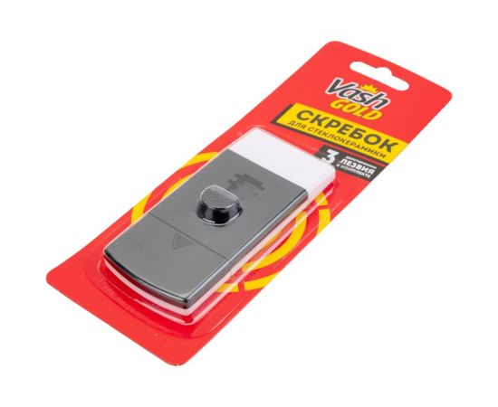 Скребок для плиты VASH GOLD со сменными лезвиями 308625 – изображение 4