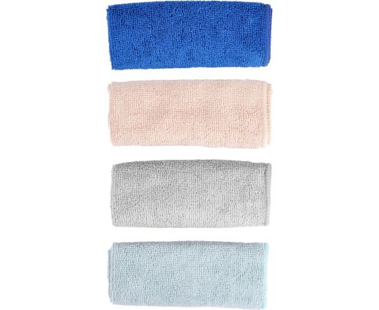 Универсальная салфетка из микрофибры для уборки DSV 30x30 см, набор 4 шт., 220 г/см DS-20122 – изображение 5