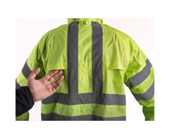 Влагозащитный плащ-дождевик с СОП БЕРТА лимонный, рост 182-188 800-52-54 – изображение 6