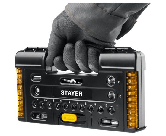 Универсальный набор инструмента STAYER Auto 57 57 предметов 27760-H57 – изображение 8