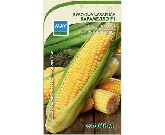 Семена Садовита Кукуруза Карамело F1 15 шт. MAY SEED 00216431 