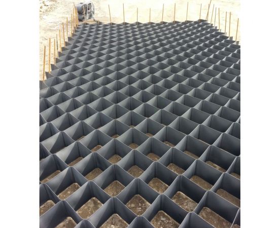 Георешетка объемная 30.15 (5600х3300х150 мм; 1.35 мм; черный) ГЕОКАРКАС 4673726848049 