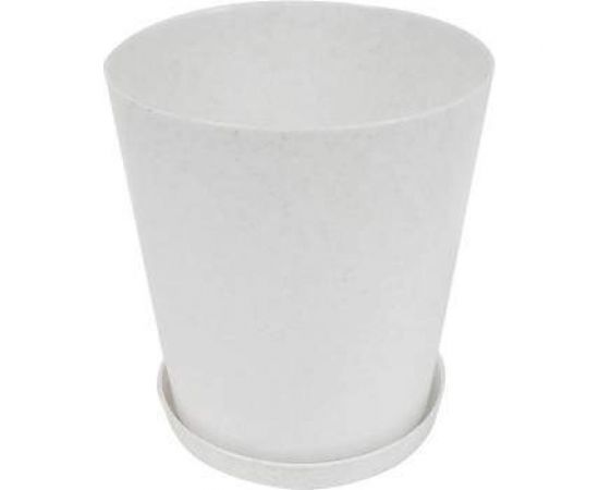 Кашпо с поддоном ОНЕСТ 4.5 литр КП-03 БМ 