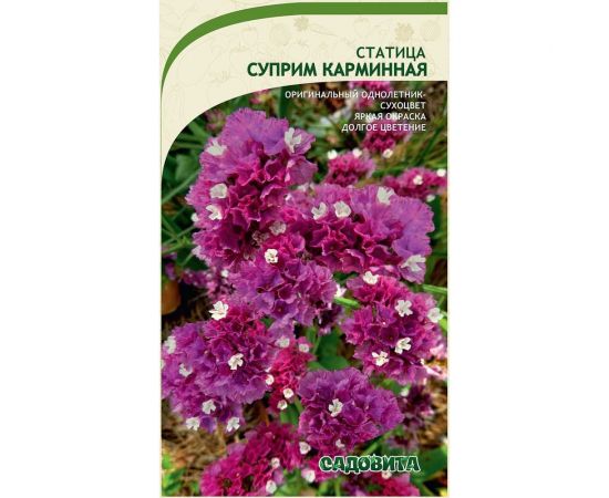 Семена Садовита Статица Суприм карминная 0.15 г 00222639 