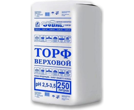 Кислый торф Двина 250 л 4811718002998 