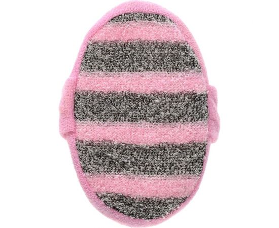 Двусторонняя мочалка Банные штучки женская, объёмная, 10x15x5 см, medium 41461 