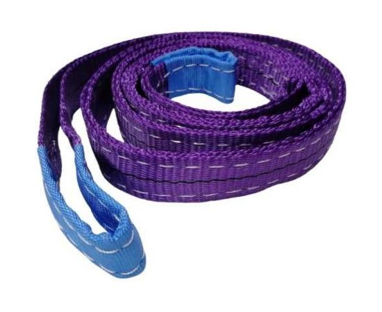 Буксировочный ленточный петлевой трос ООО Грузкомплект 5т 5м ТБЛП55 