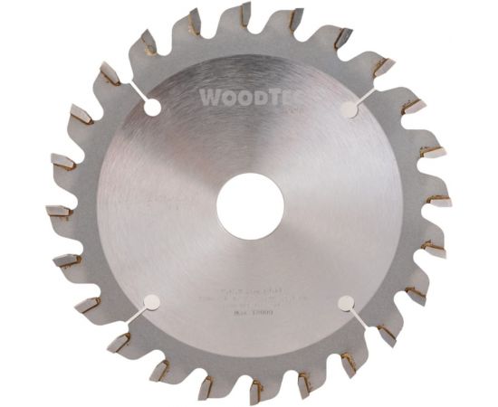 Подрезная пила для форматно-раскроечных станков ф120x20x3,1-4,3 Z=24 KON Woodtec PCD ИН 290679 