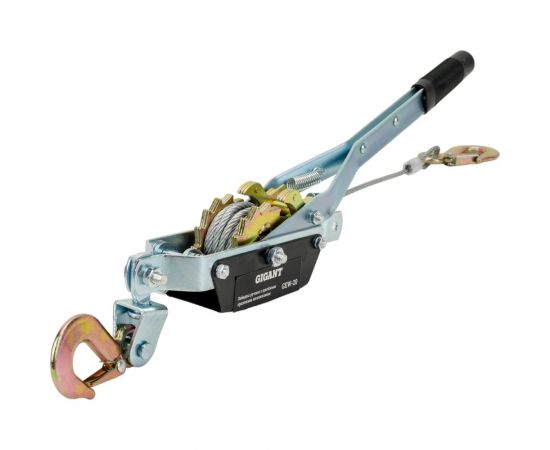 Ручная лебедка с двойным храповым механизмом Gigant 1 т GEW-20 – изображение 2