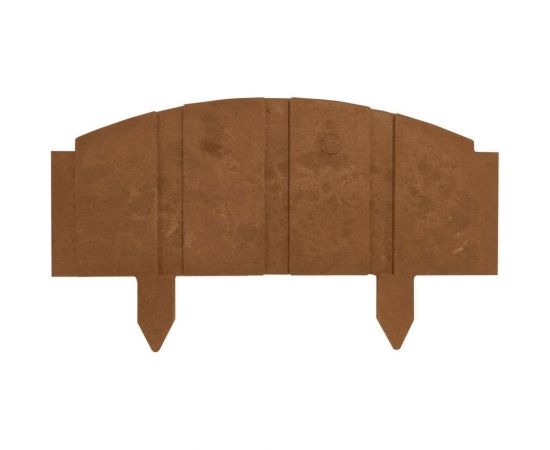 Садовое ограждение ООО ТК ""ТИТАН"" Заборчик 495x280x15, шоколад 502815СЗШ – изображение 2