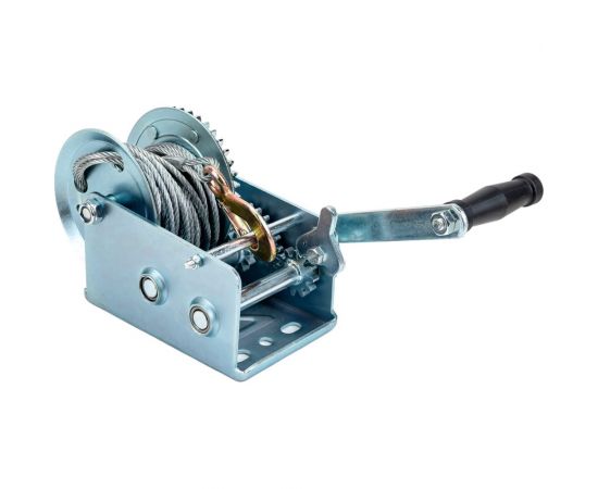 Ручная лебедка Forsage барабанная, двухскоростная, 900кг F-TRT1201C – изображение 2