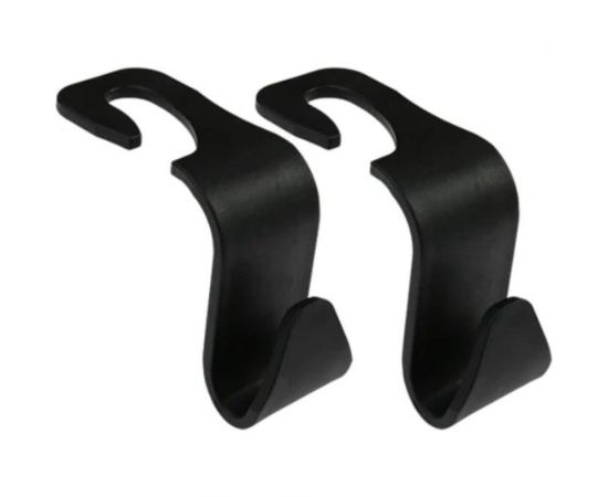 Автомобильный крючок-держатель WOWBOTTLES черный, 2 шт в наборе КК9000 – изображение 2