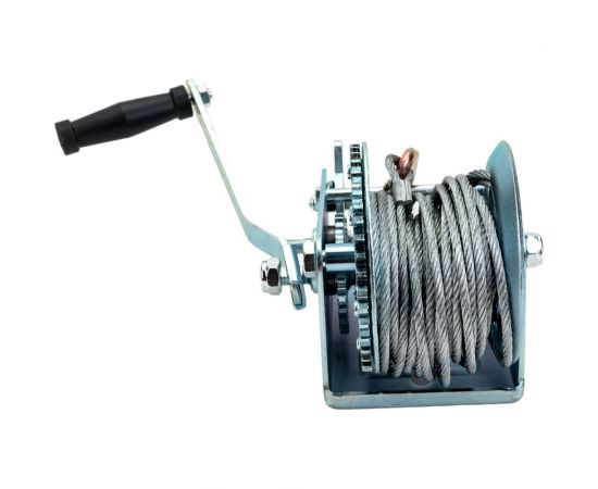 Ручная лебедка Forsage барабанная, двухскоростная, 900кг F-TRT1201C – изображение 3