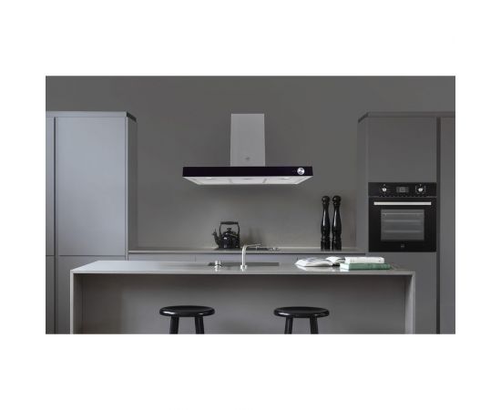 Кухонная вытяжка MBS MARANTA 190 BLACK GLASS 5101 – изображение 5