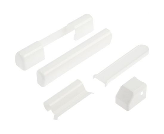 Комплект декоративных накладок для петель окон ПВХ Tech-Krep пакет 153198 