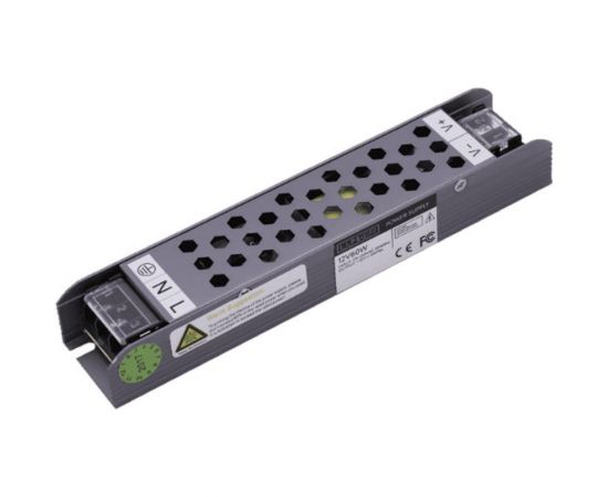 Компактный блок питания SWG YA-60-12 в металлическом корпусе, IP20, 60 W, 12V 00-00002827 