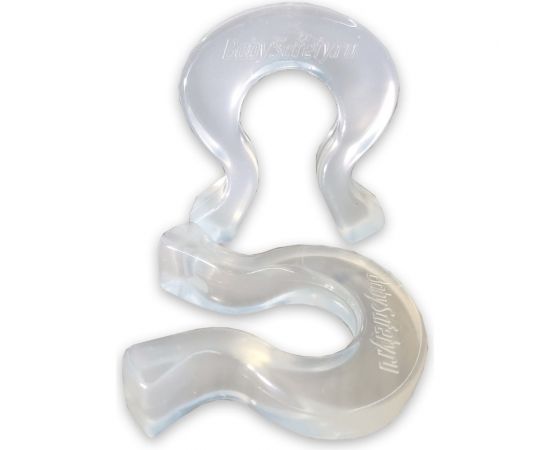 Подкова: блокиратор дверей, стоппер для двери, ограничитель для двери/окна Baby Safety силиконовый 2шт. прозрачные 4670006471638 