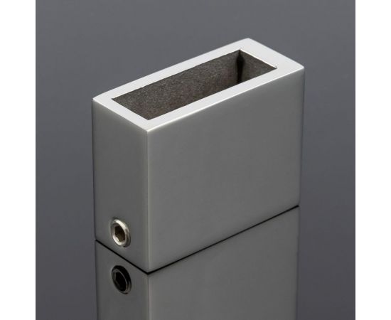 Соединитель труба стена-стекло SERVICE PLUS 30/10, хром, sus304 S02-500CR/sus304 