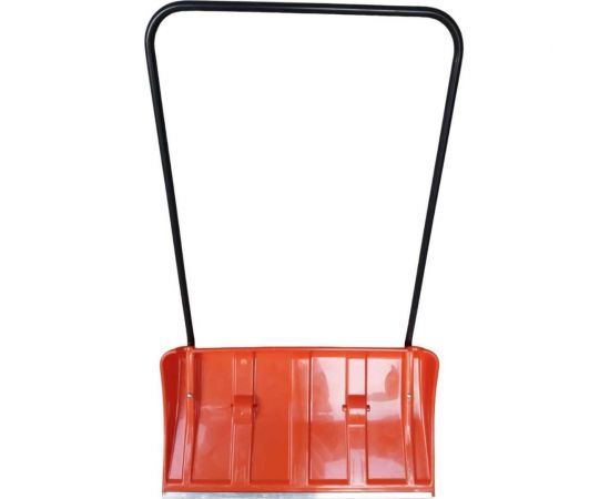 Скрепер LWI пластиковый на колесиках №4 элитный, морозостойкий, оранжевый LWI-Ск4 