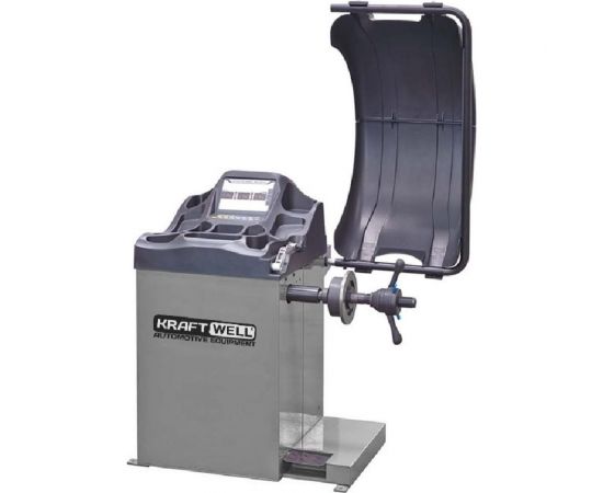 Балансировочный станок KraftWell полуавтоматический, с цифровым дисплеем KRW242 