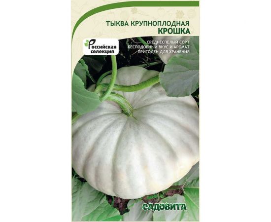 Семена Садовита Тыква крупноплодная Крошка 6 шт. 00216574 