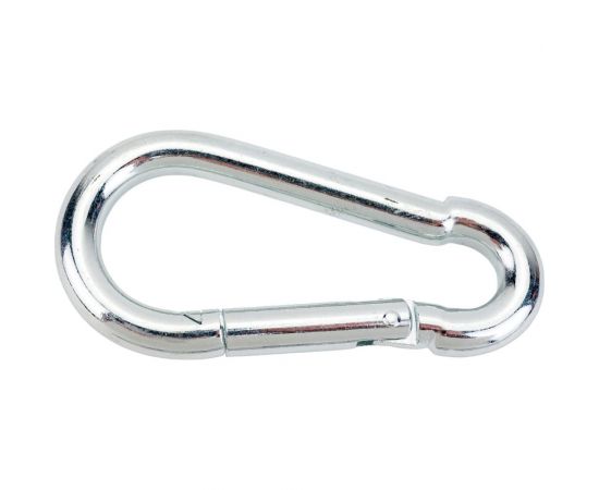 Карабин ЗУБР DIN 5299С, 10мм, 1 шт, оцинкованный, 304546-10 